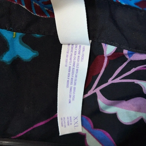 Target Stars Above 1 Piece lounge wear top Multi Floral Sz XXL - Picture 6 of 12